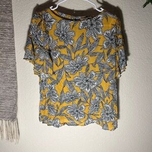 LOFT medium Yellow Black & White
Botanical Top